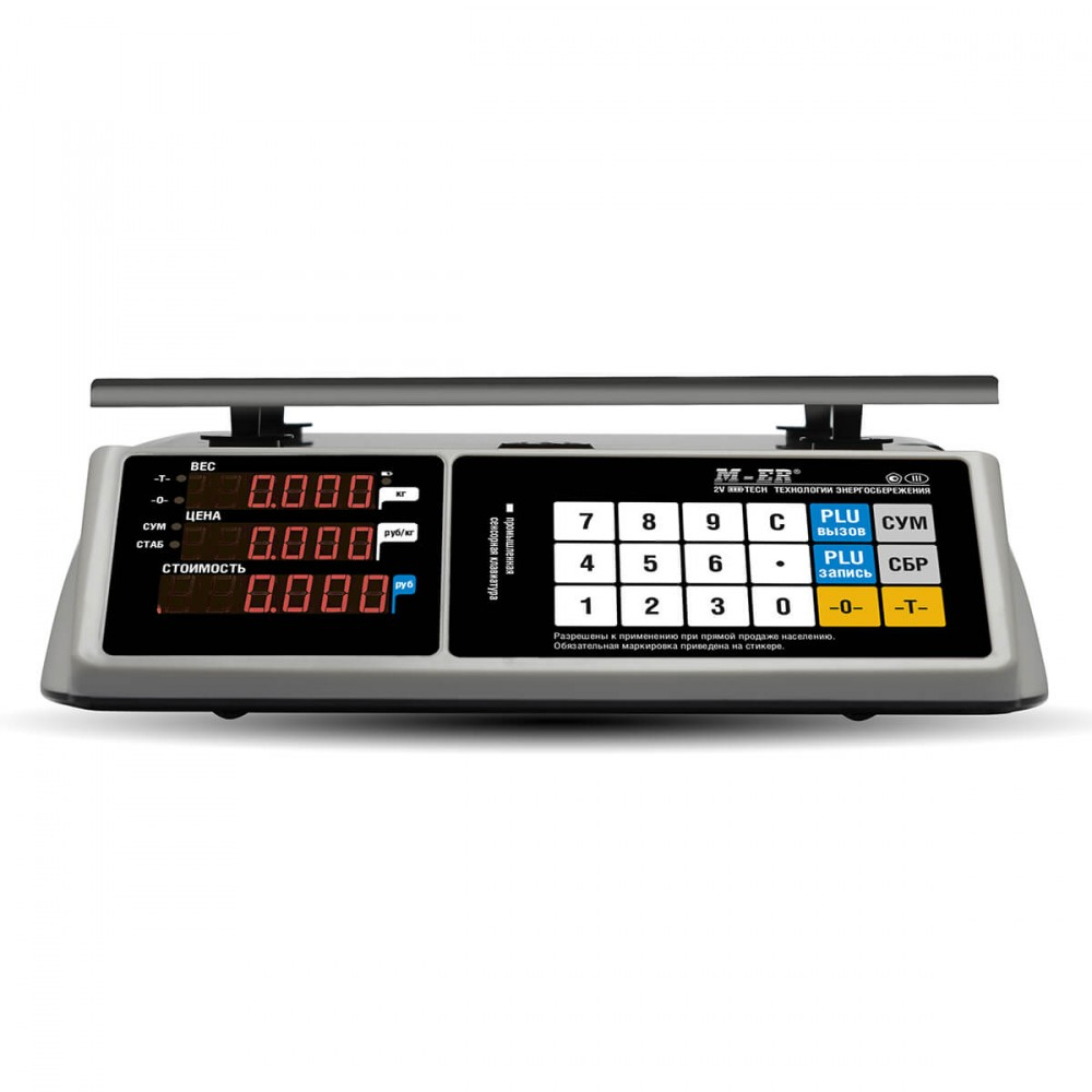 Весы M-ER 328 AC-15.2 LED c RS 232 и USB (COM) — изображение 2