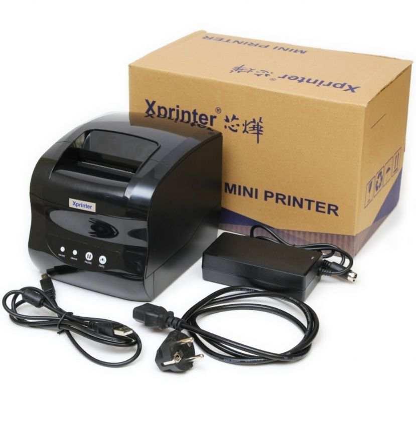 Принтер этикеток Xprinter XP-365B (USB) — изображение 6