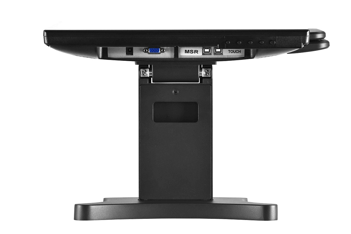 Сенсорный POS-монитор 15" АТОЛ CPOS-15TM, P-CAP, черный, ридер МК, без рамки — изображение 4
